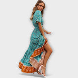 Michaela - Boho maxi šaty